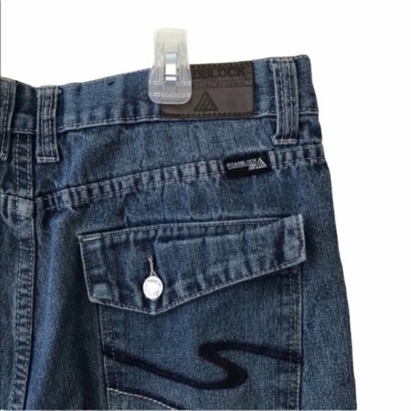 Roadblock Jean Shorts Waist 34 - Picture 4 of 5